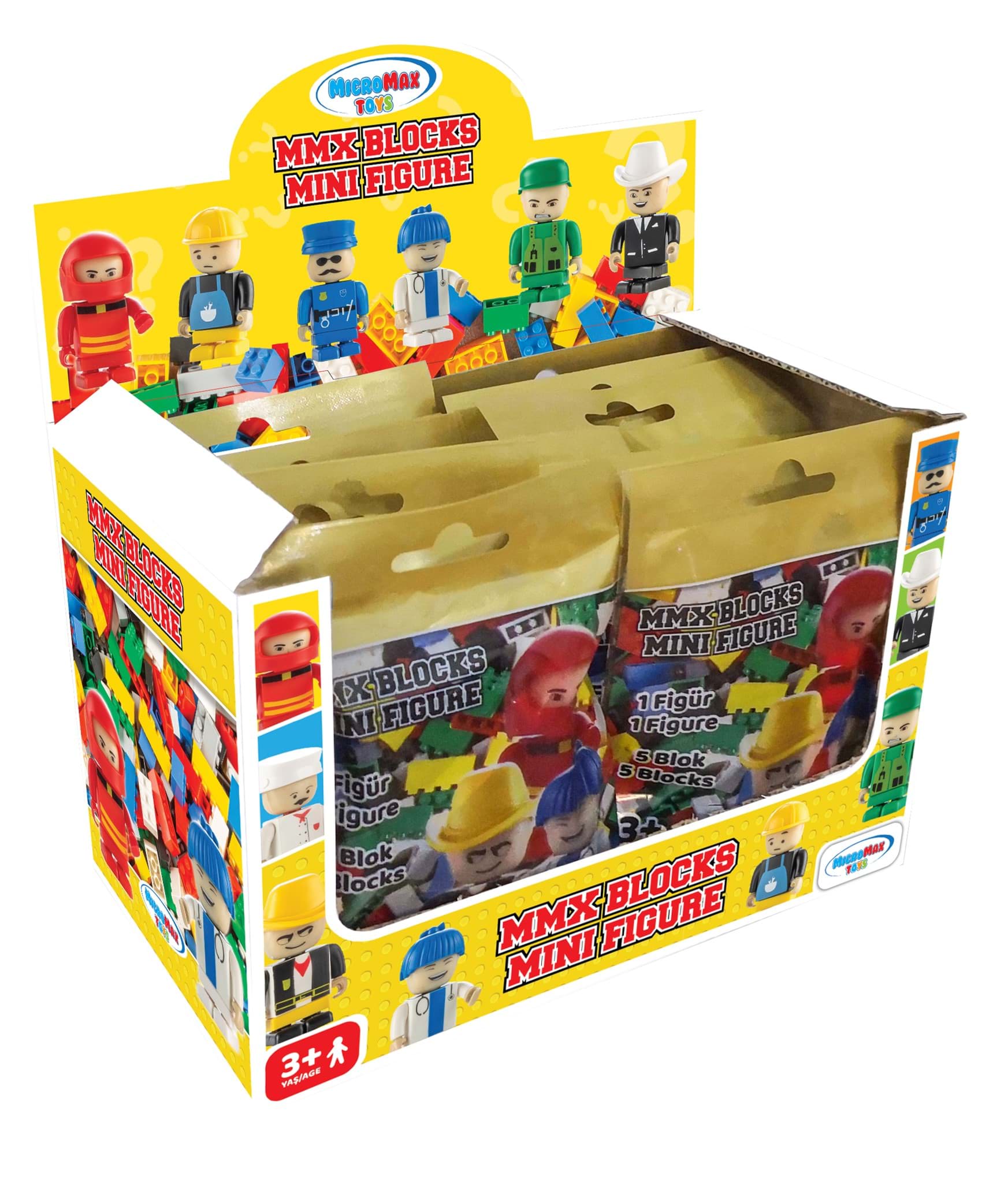 BLOK MİNİ FİGÜRLER (12'LI DİSPLAY) resmi